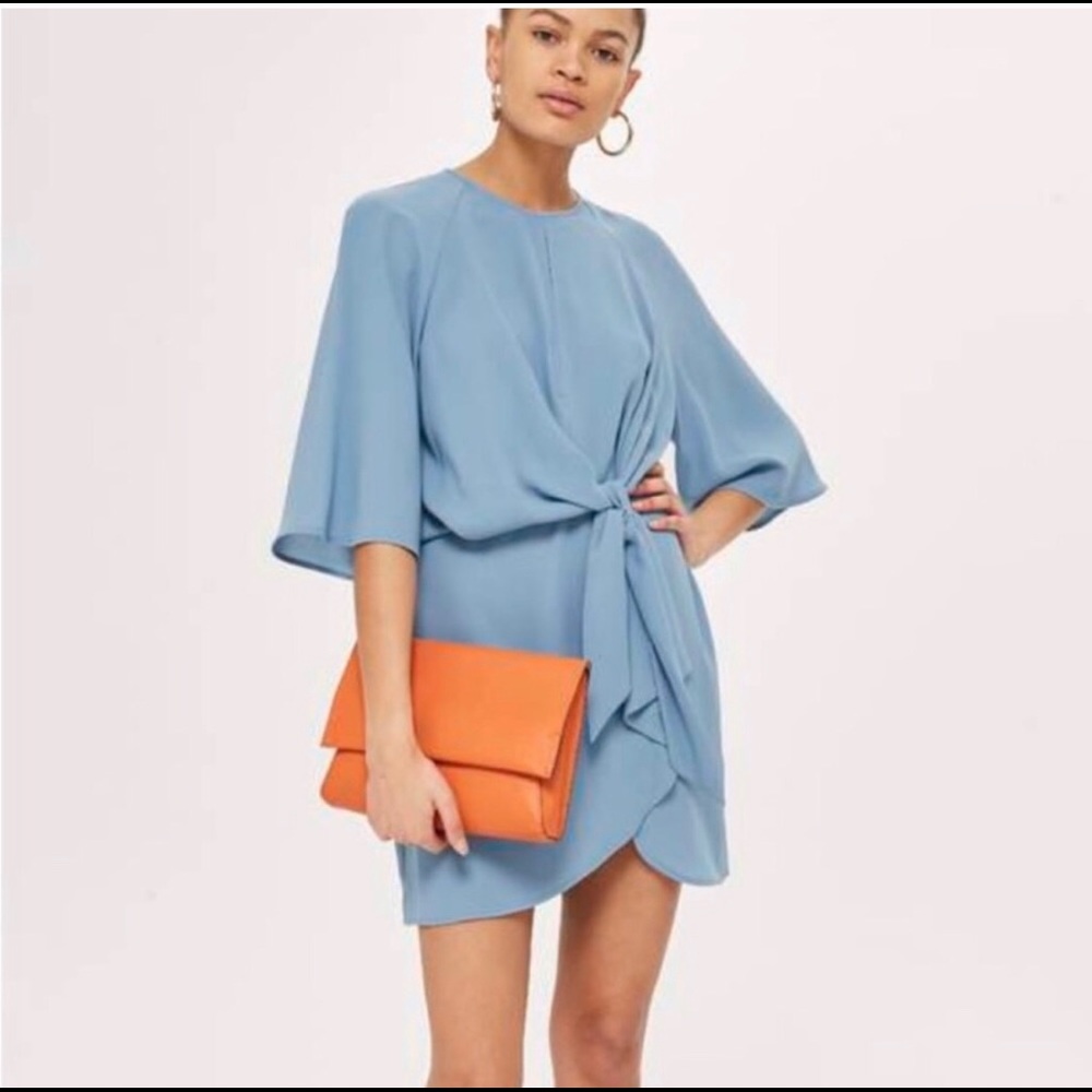 New with Tags TOPSHOP Front Tie Knot Dress